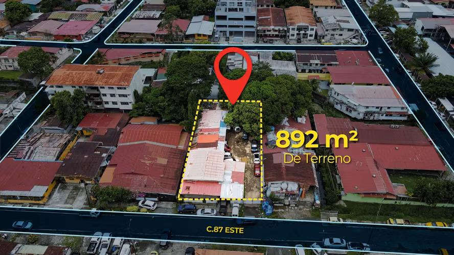 Venta de Terreno Comercial en Parque Lefevre