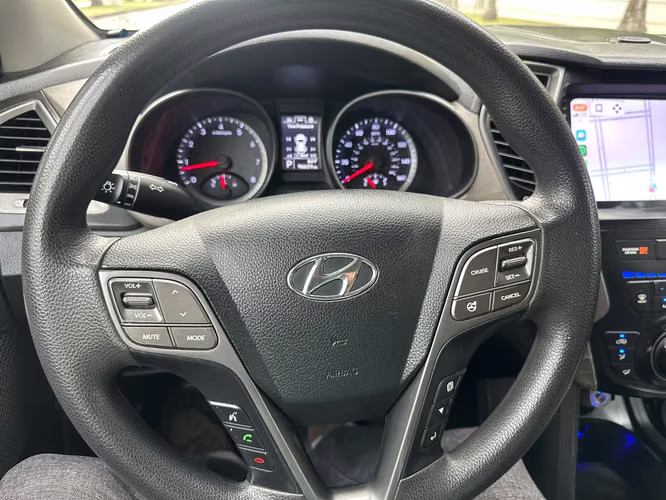 2016 Hyundai Santa Fe Sport AWD • Única Dueña • Pantalla Android / CarPlay santa fe - Imagen 9