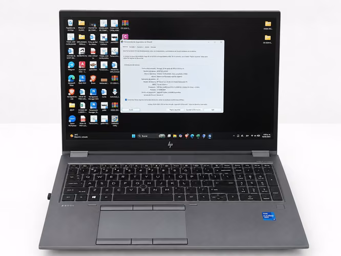 HP ZBook Fury 15.6" G8 | i7-11850H | 32GB RAM | RTX A3000 6GB | 512GB NVMe - Imagen 4