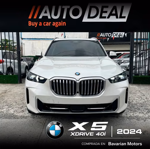 BMW X5 XLINE AÑO 2024 AUTOMÁTICO