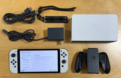 Nintendo Switch Oled Blanca Poco Uso