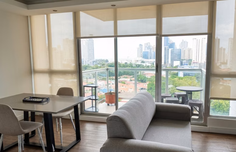 Apartamento en Via Porras I amoblado I 2 Rec I con balcón y vista a la ciudad - Imagen 2