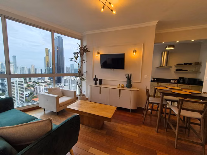 Oportunidad Apartamento PH Denovo Obarrio Bella Vista  - Amoblado