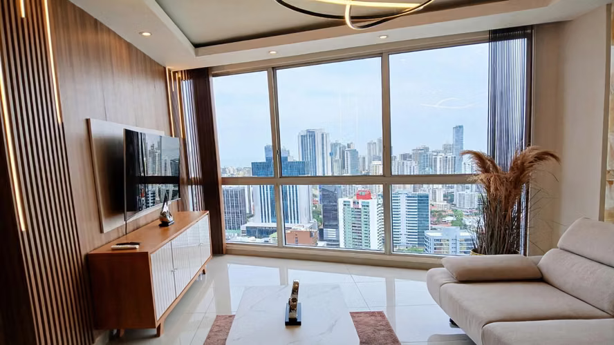 . Apartamento en Obarrio I Amoblado I |1 Rec I con excelente ubicación y amplios espacios - Imagen 2