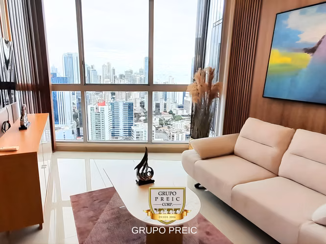 APARTAMENTO EN ALQUILER OBARRIO PH DENOVO AMOBLADO AC