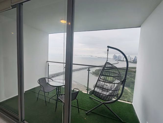 Apartamento en Costa del Este I Amoblado I 3 Rec I con balcón y vista al mar - Imagen 2
