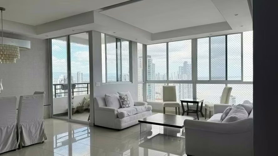 San Francisco | P.H. Mandarin Bay | 3Rec Vista Mar Amoblado ($430,000)