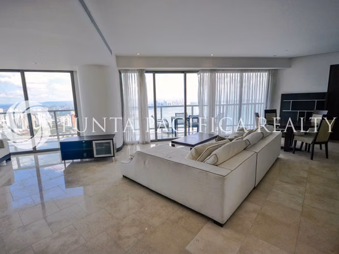OCEAN CLUB PUNTA PACÍFICA | APARTAMENTO EN ALQUILER O VENTA | 183 M² | 2 RECÁMARAS + DEN