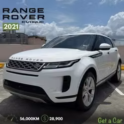 RANGE ROVER EVOQUE 2021 28,900.00$