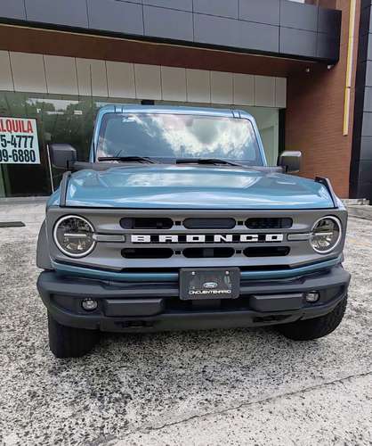 Ford Bronco Big Bend 4D-had Top año 2022 con 27 mil km