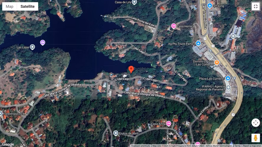 Land for Sale Facing Las Cumbres Lake ID 26998