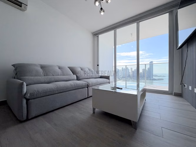 Apartamento Amoblado de 2 Recámaras en Alquiler en Avenida Balboa – 119 m² con Vista al Mar - Imagen 7