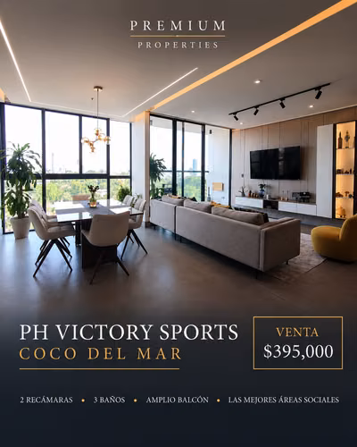 Apartamento en Venta en San Francisco | PH Victory Sports