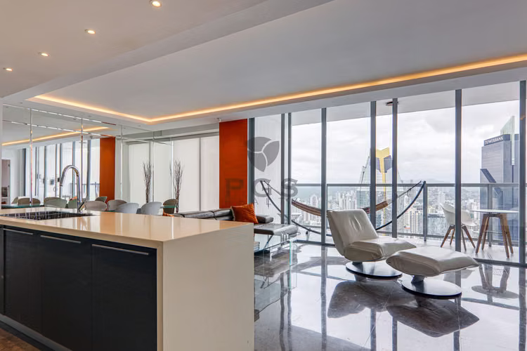 Disponible a partir de 10 de Septiembre - PH Arts & Yoo:  Elegante apartamento amoblado en piso alto - Imagen 2