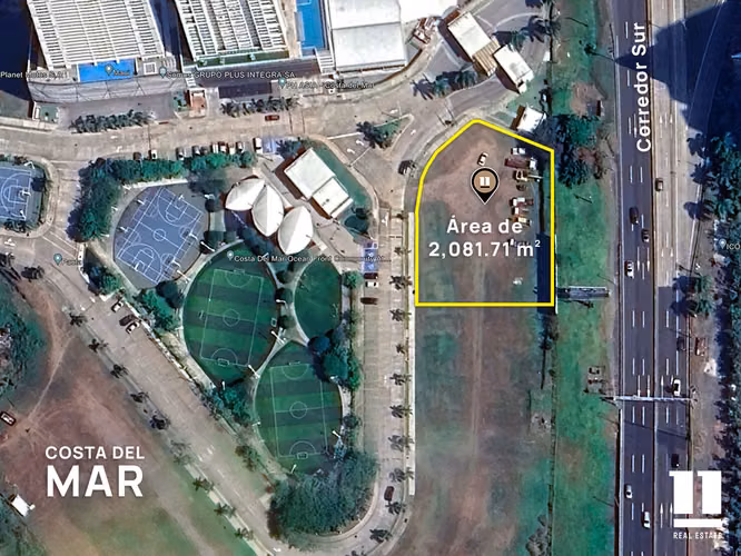Terreno en Costa del Mar de 2,081.71 m2 - Costa del Este - Imagen 2