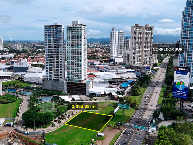 Terreno en Costa del Mar de 2,063.85m2 - Costa del Este