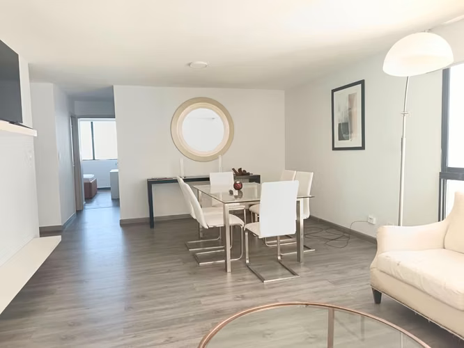 MT PAITILLA, AMOBLADO  2 REC .  2 BAÑOS  P.H  TOLEDO $1,500