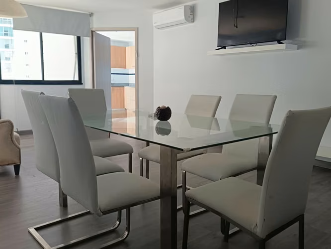MT PAITILLA, AMOBLADO  2 REC .  2 BAÑOS  P.H  TOLEDO $1,500 - Imagen 4