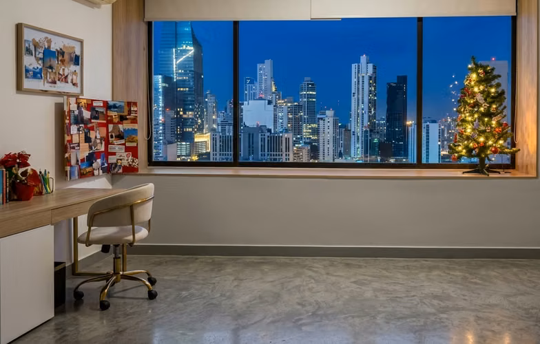 Apartamento en Obarrio I 3 Rec I Linea blanca I Con vista panorámica y 2 parkings - Imagen 4