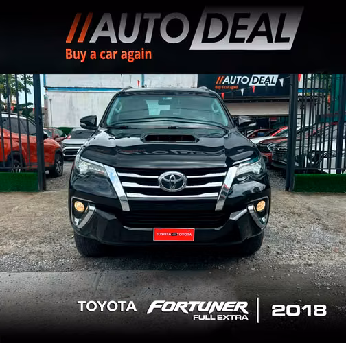 TOYOTA FORTUNER AÑO 2018 AUTOMÁTICO MOTOR 3.0 TURBO DIÉSEL
