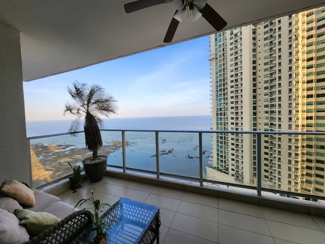 Punta Pacífica | P.H. Dupont Tower | Vista al Mar Amoblado ($2,400) - Imagen 2