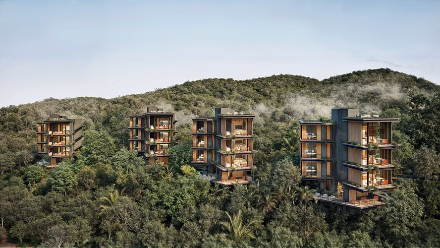 Villa frente al mar con vista a la playa en venta en Playa Venao, Panamá.