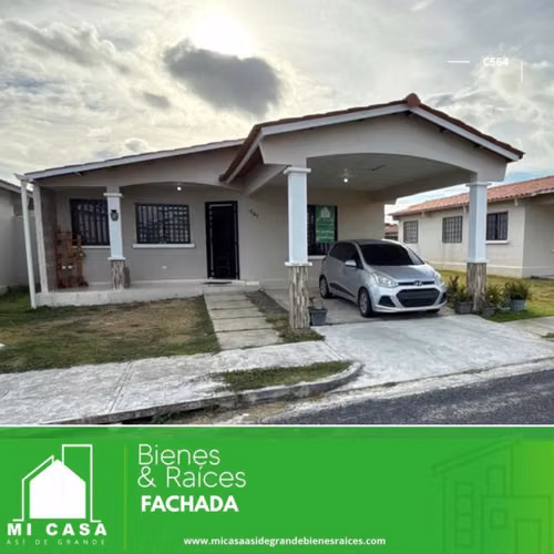Se Alquila Casa - Miraflores, Penonomé, Coclé.