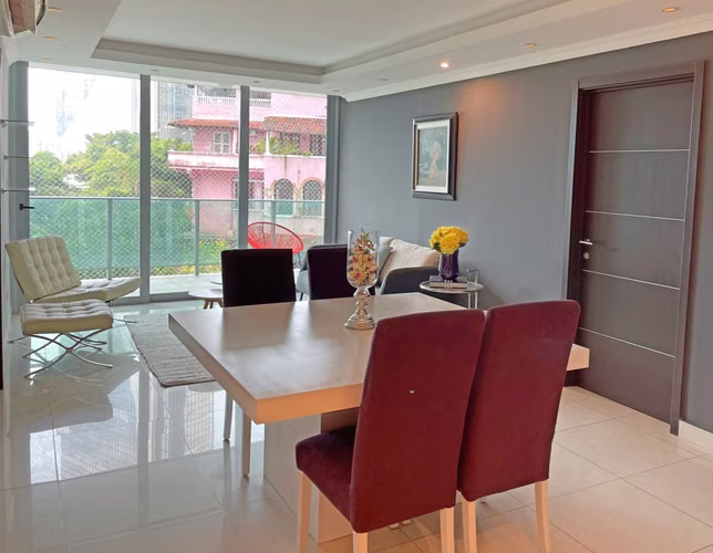 Apartamento en Avenida Balboa I 2 Rec I Amoblado I Con balcón y vista a la ciudad - Imagen 7