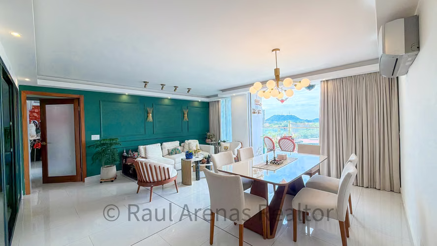 VENDO APARTAMENTO EN EL CANGREJO, 3 HABITACIONES, PH VELURE, 320K - Imagen 4