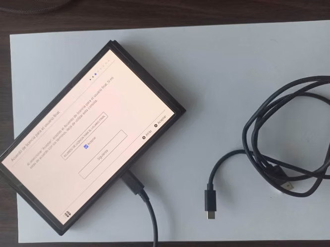 NINTENDO switch 7-inch vibrant OLED touchscreen (1280x720)