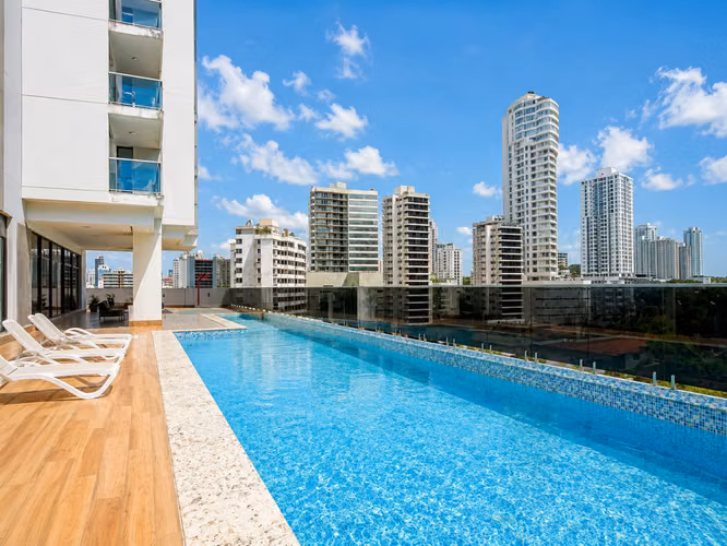 Apartamento moderno con espectacular vista a la ciudad | Amoblado - Imagen 11