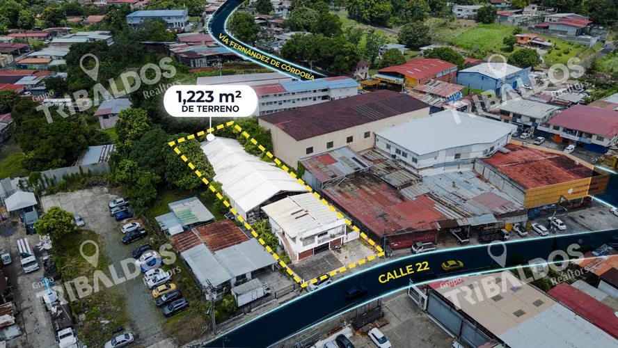 Venta de terreno Comercial 1ZM2 en Río Abajo