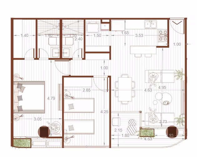 Venta apartamentos Proyecto nuevo SELVATICA RESIDENCES - Imagen 12