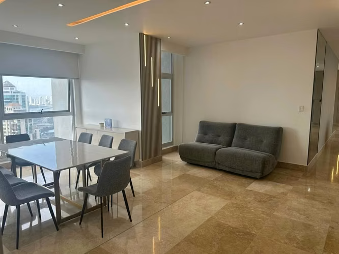 Alquiler Amoblado Pta Pacífica | P.H. Q Tower | 3Rec Piso Alto ($4,000) - Imagen 3