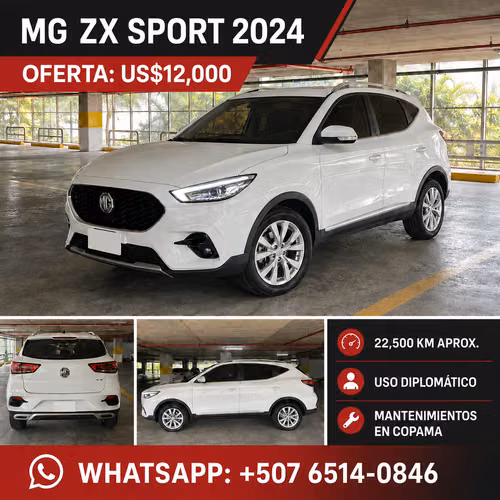 MG ZX Sport 2024 bajo kilometraje - Imagen 1