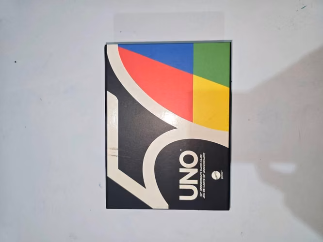 Juego de cartas de UNO de los 50 Aniversario de Mattel