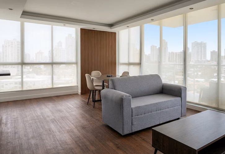 Apartamento en Via Porras I amoblado I 2 Rec I con balcón y vista a la ciudad - Imagen 3