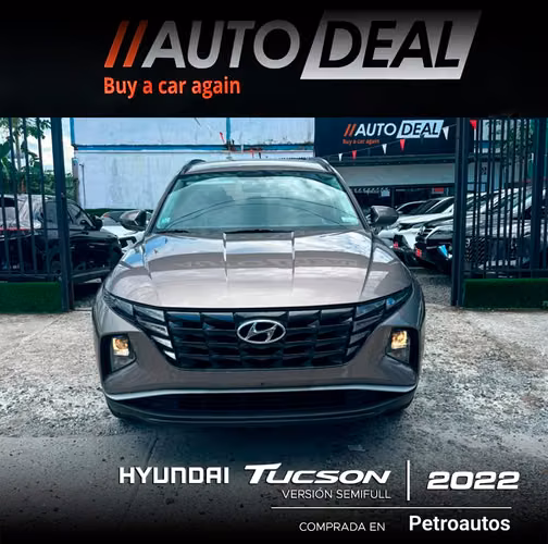 HYUNDAI TUCSON AÑO 2022 AUTOMÁTICO VERSA SEMI FULL