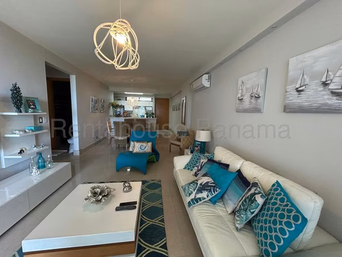 Apartamento amoblado en alquiler en Perlamar San Carlos - Imagen 3