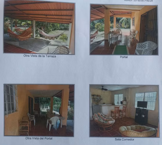 Casa de dos niveles en Lajas cerca del Machetazo de Coronado