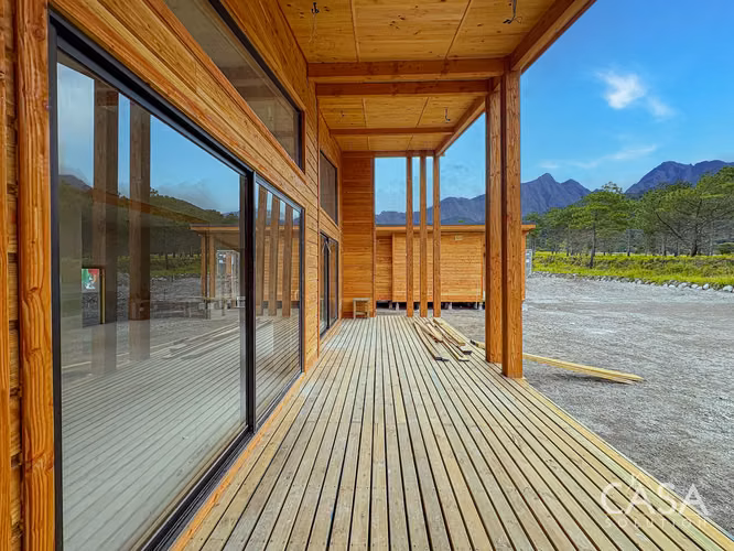 Casa de 3 Habitaciones con Energía Solar en Construcción en Agrorismo, Volcán | Pozo Privado