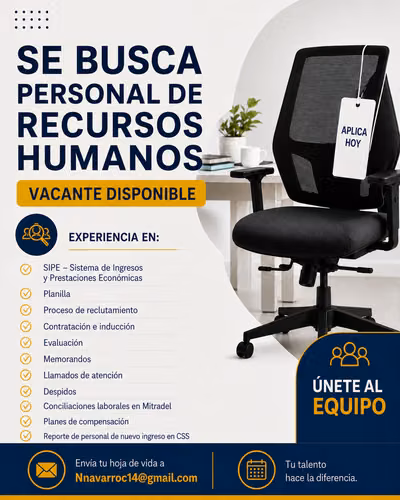 PERSONAL DE RECURSOS HUMANOS