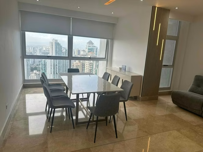 Alquiler Amoblado Pta Pacífica | P.H. Q Tower | 3Rec Piso Alto ($4,000)