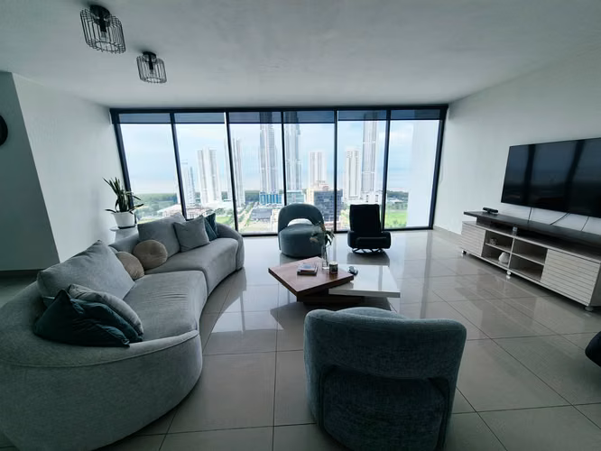 APARTAMENTO AMOBLADO EN ALQUILER | PH LATITUDE – COSTA DEL ESTE