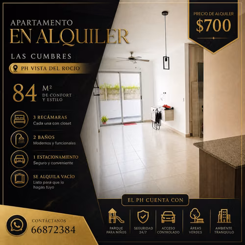 Apartamento en Alquiler en Planta Baja con Terraza – PH Vistas del Rocío