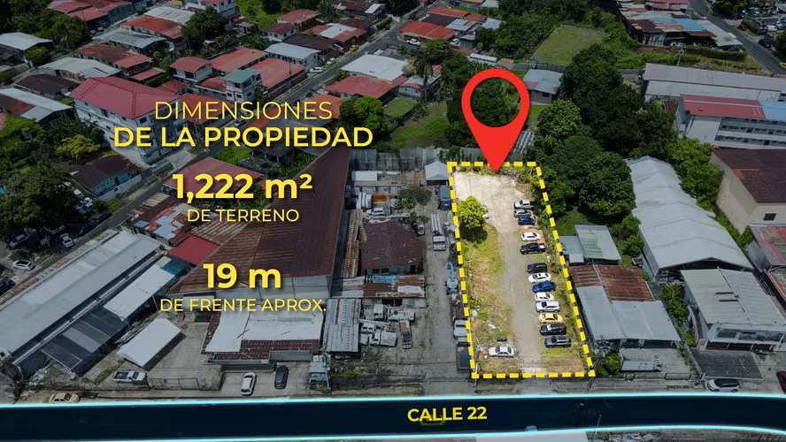 Venta de Terreno Comercial 1ZM2 en Río Abajo - Imagen 2