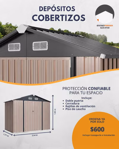 Cobertizo (Depósitos para Jardín).