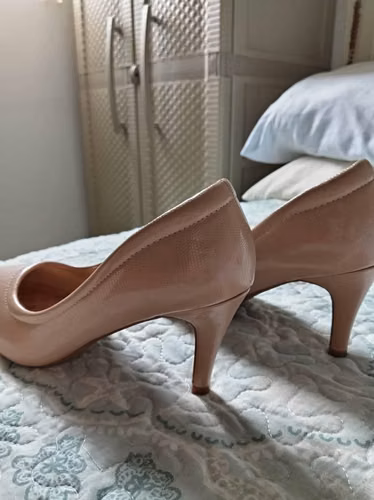 Hermosos zapatos color NUDE Calzaflex - Imagen 6