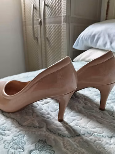Hermosos zapatos color NUDE Calzaflex - Imagen 3