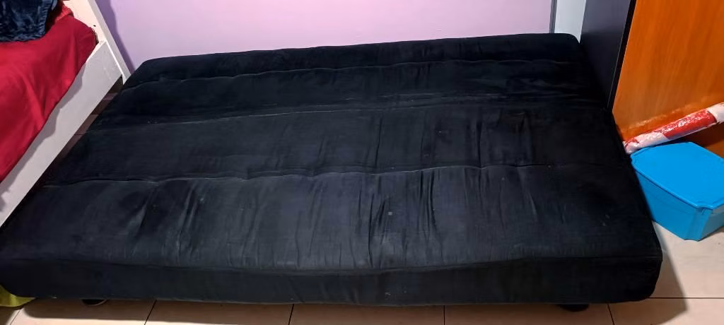 Sofa Cama Negro - Imagen 2